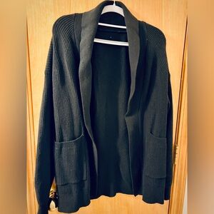 Target Black Knit Cardigan Womens Medium
